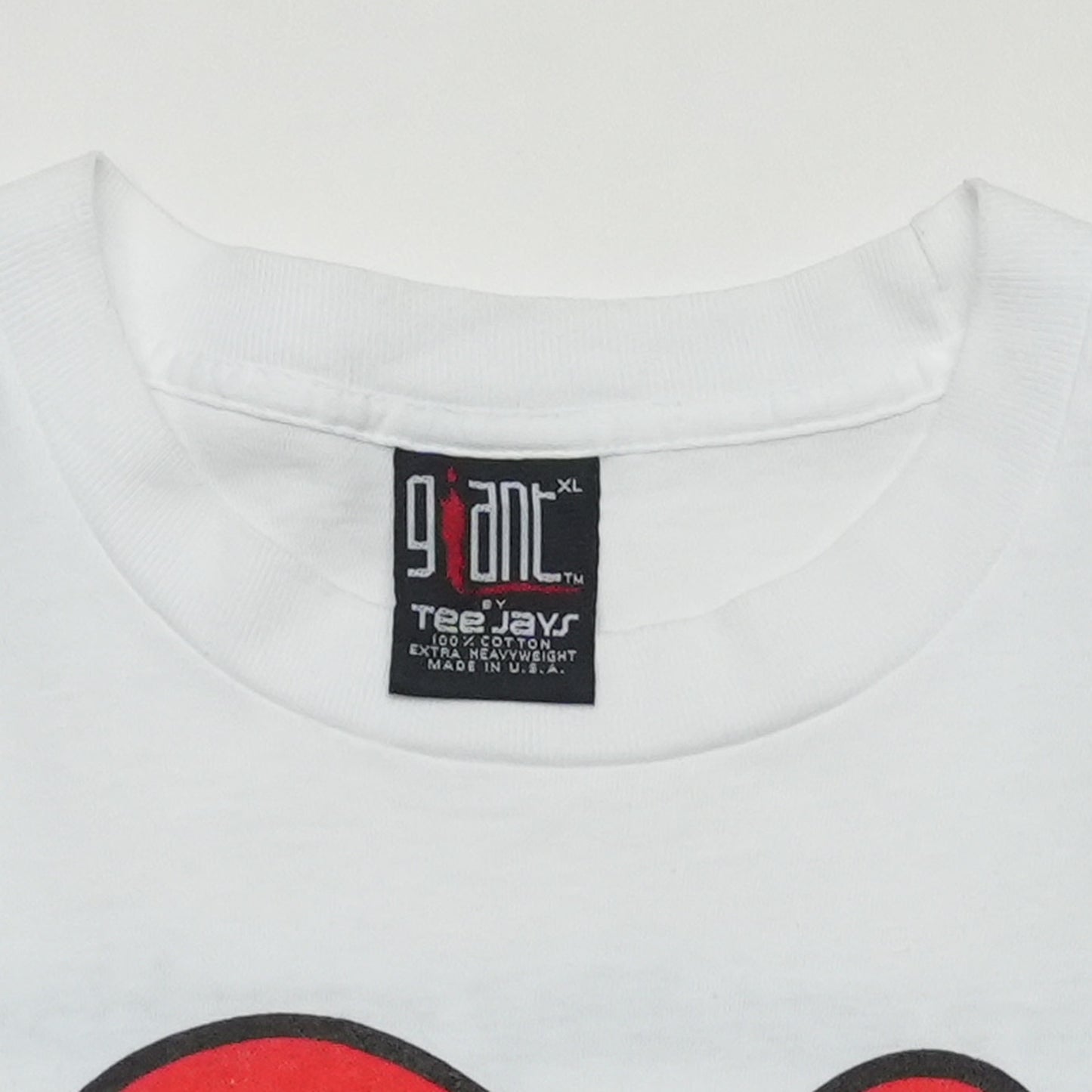 1995 Smashing Pumpkins Heart Shirt Tag