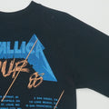 1988 Metallica And Justice For All Tour Sweatshirt Detail 6