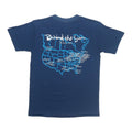 1985 Eric Clapton Behind The Sun Tour Shirt Back