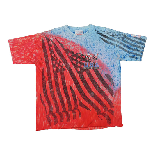 1994 USA World Cup Soccer All Over Print Shirt Front
