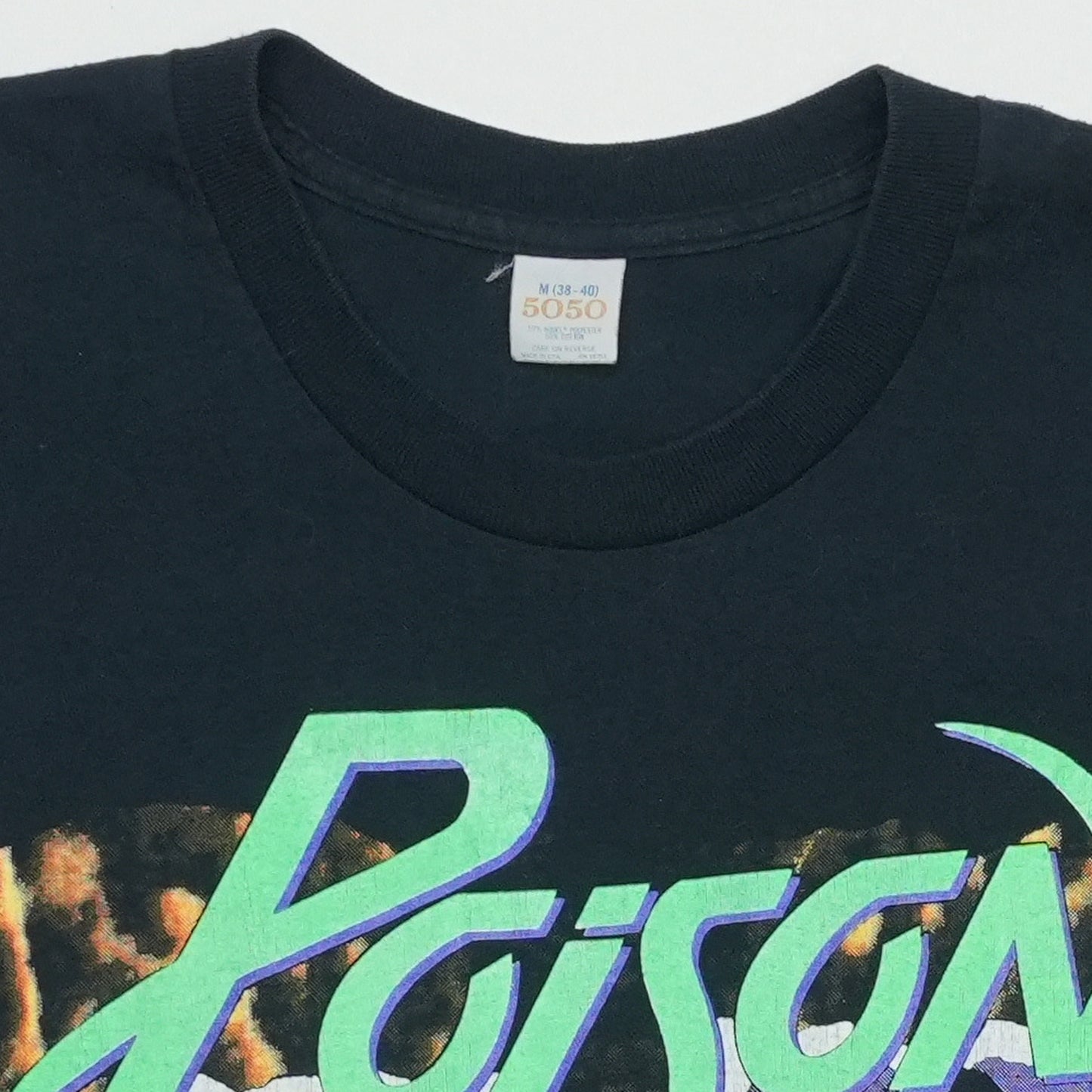 1990 Poison Flesh and Blood Tour Shirt