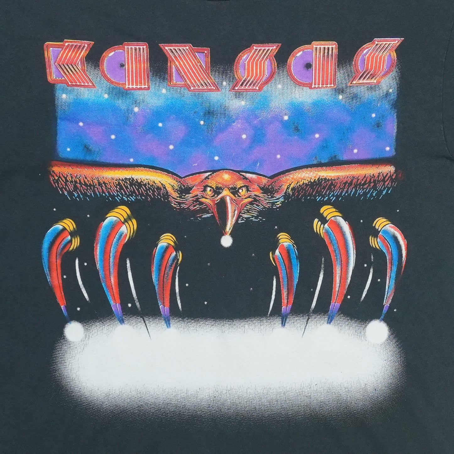 1993 Kansas Summer Tour Shirt Detail 2