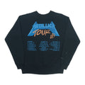 1988 Metallica And Justice For All Tour Sweatshirt Back