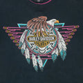 1990s Harley Davidson Richmond Indiana Shirt Front Detail 1