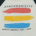 1983 The Police Synchronicity Tour Raglan Shirt Detail 6