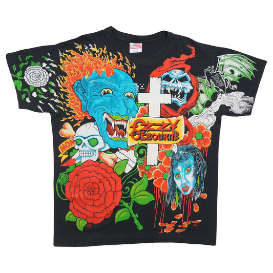 1992 Ozzy Osbourne All Over Print Shirt