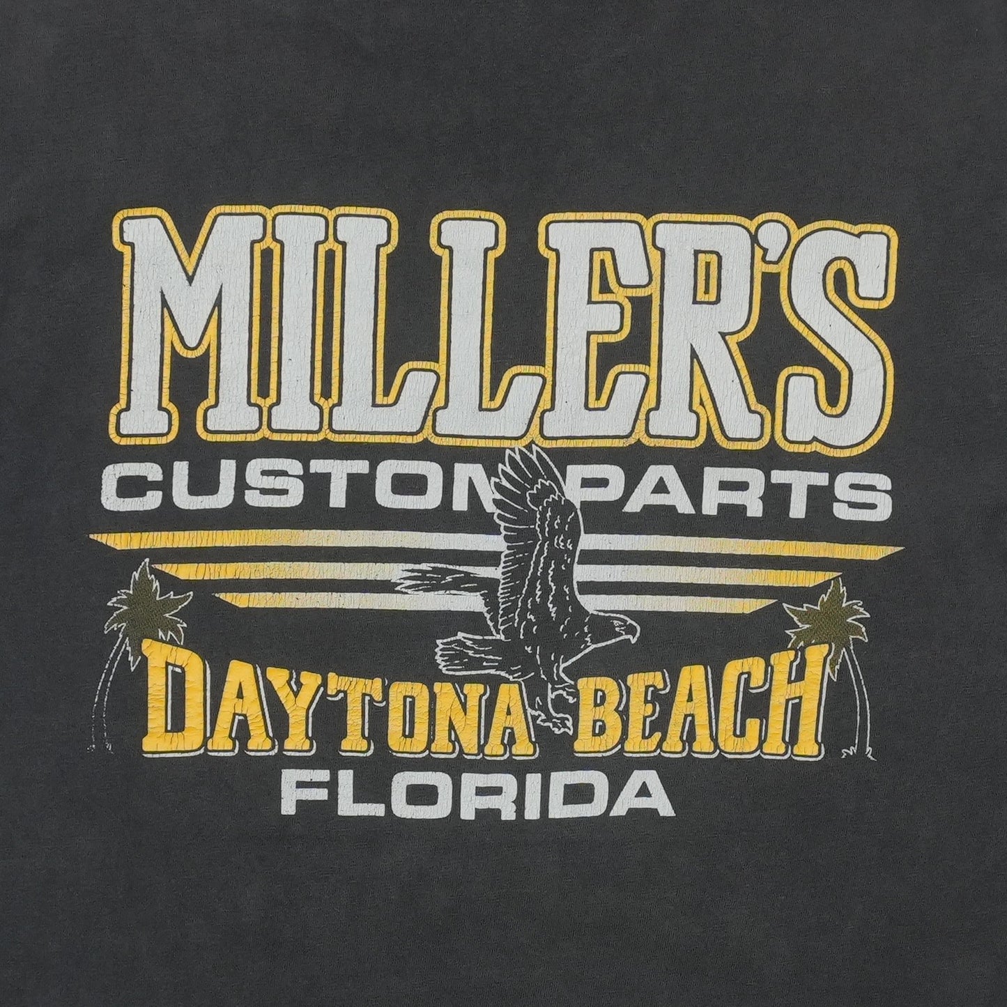 1991 Harley Davidson My Hog Made It To Daytona Bike Week ShirtBack Graphic