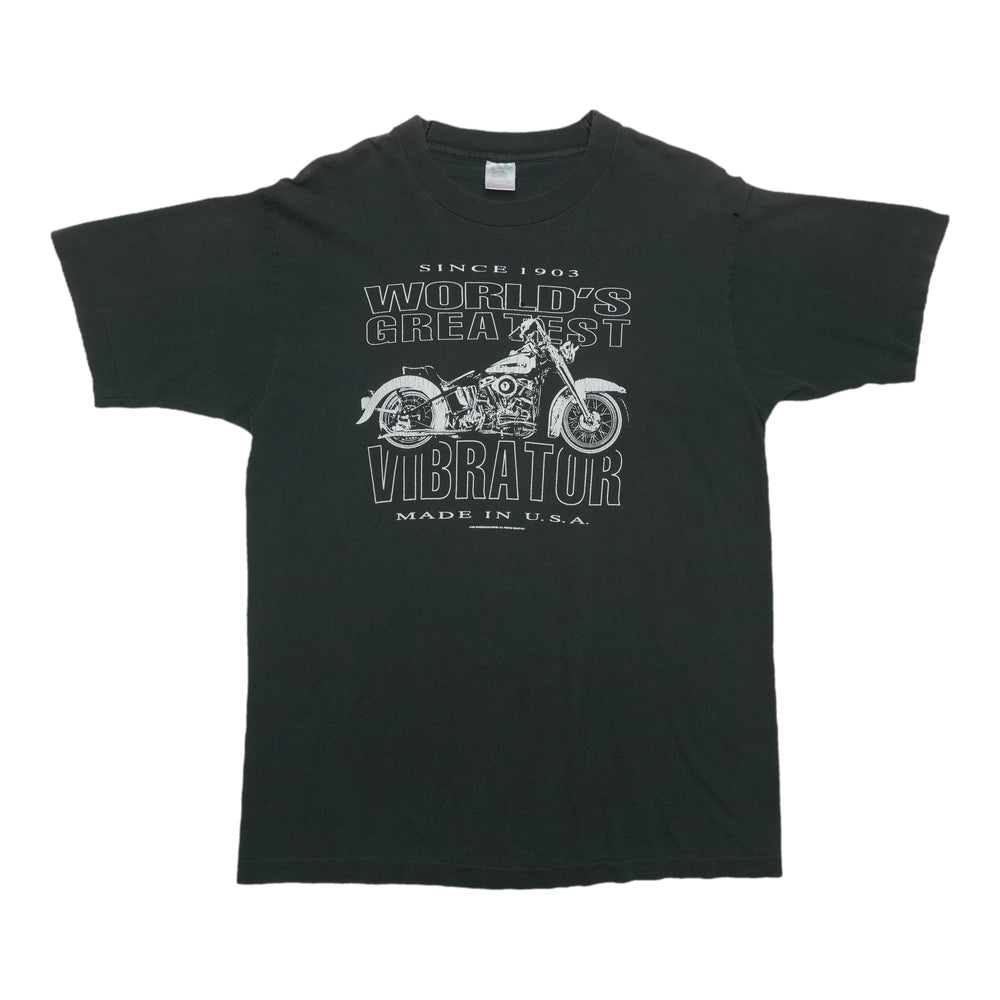 1994 Harley Davidson Worlds Greatest Vibrator Shirt Front