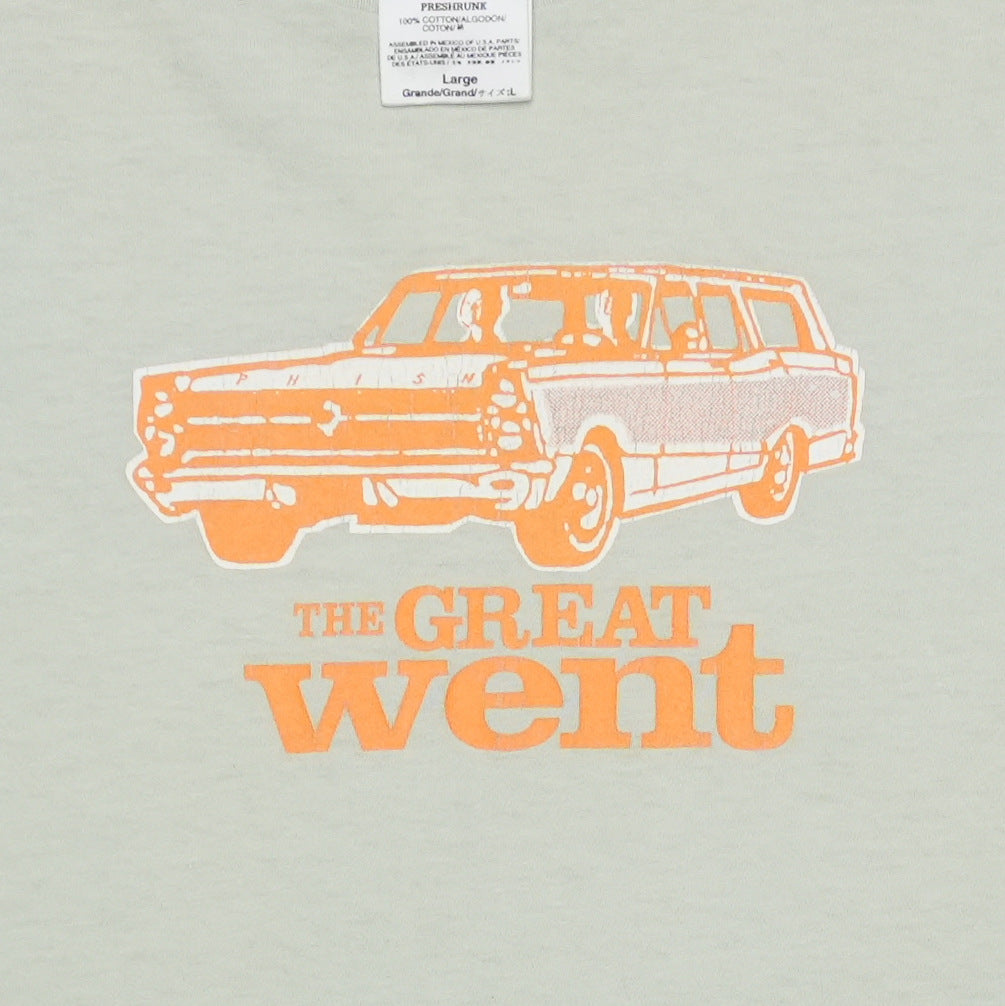 1997 Phish The Great Went Shirt Front Graphic