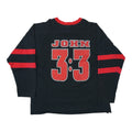 1995 Pierced 4 U John 3:3 Christian Hockey Jersey Back