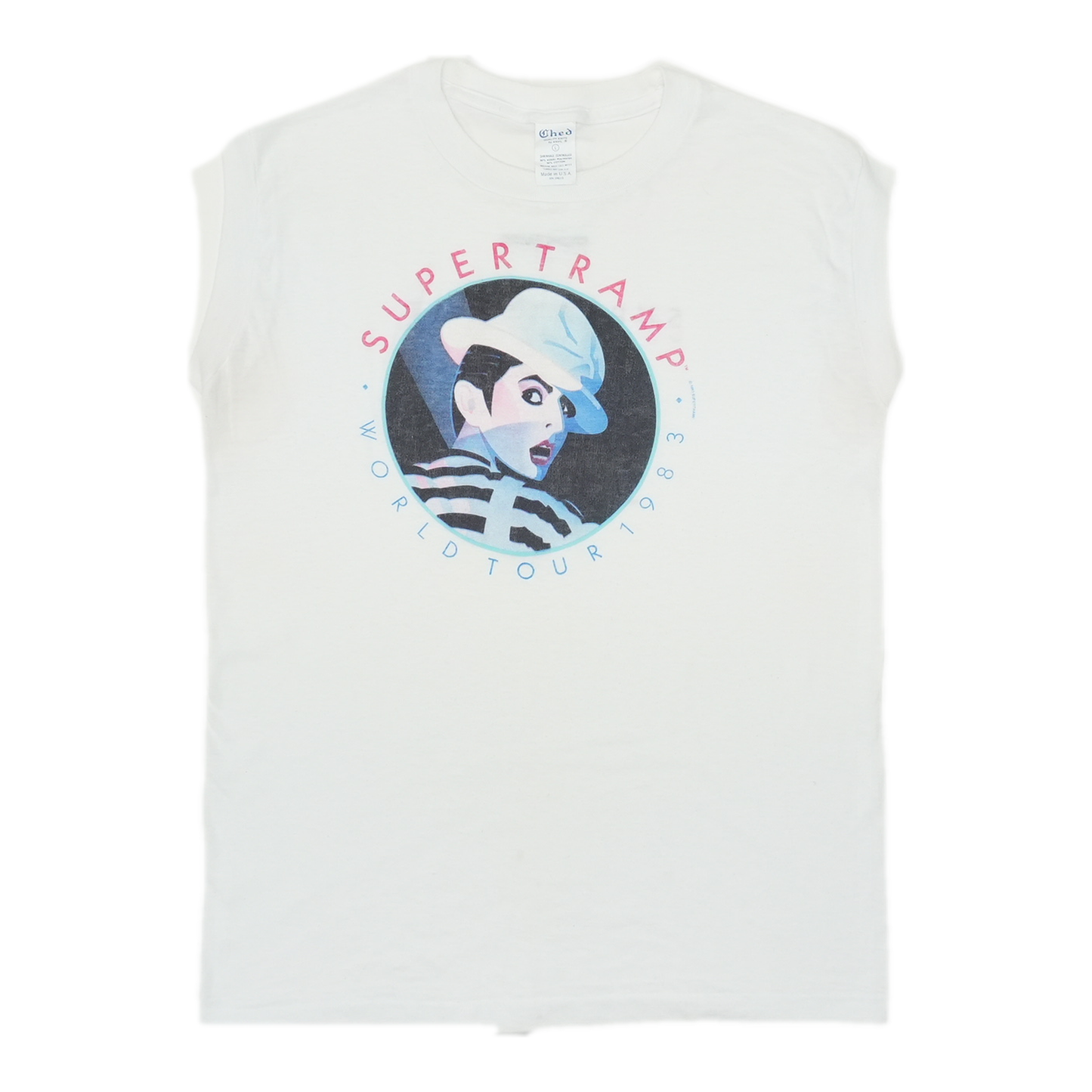 1983 Supertramp World Tour Sleeveless Shirt