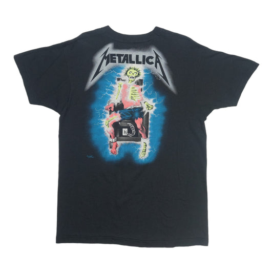 1985 Metallica Metal Up Your Ass Shirt Back