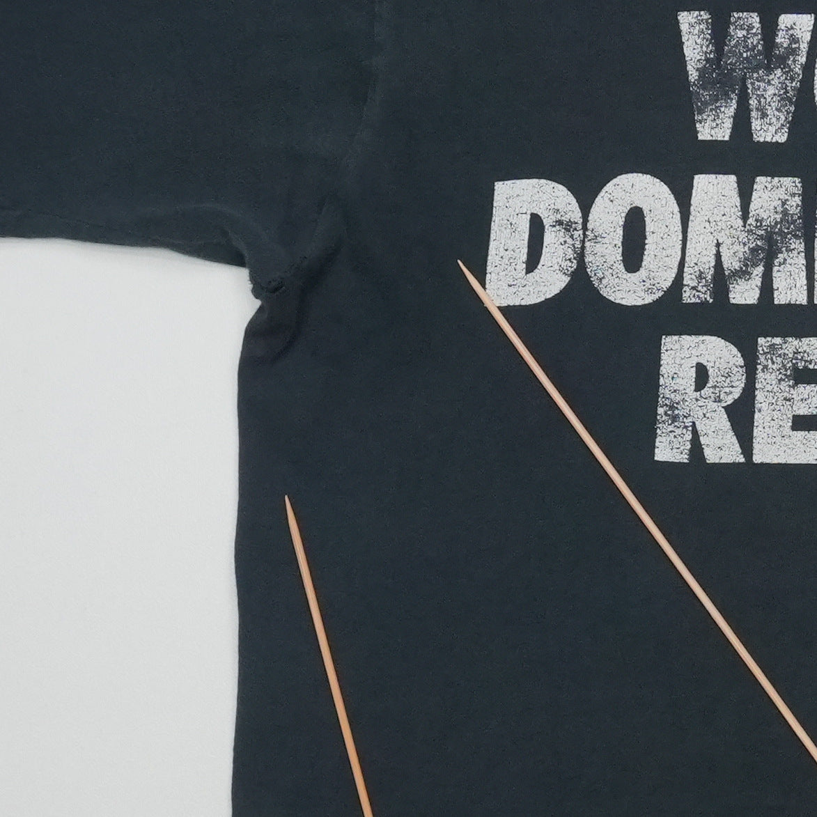 1990s Sub Pop World Domination Regime Shirt Detail 4