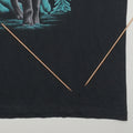 1990 Black Wolf Shirt Front Detail 2