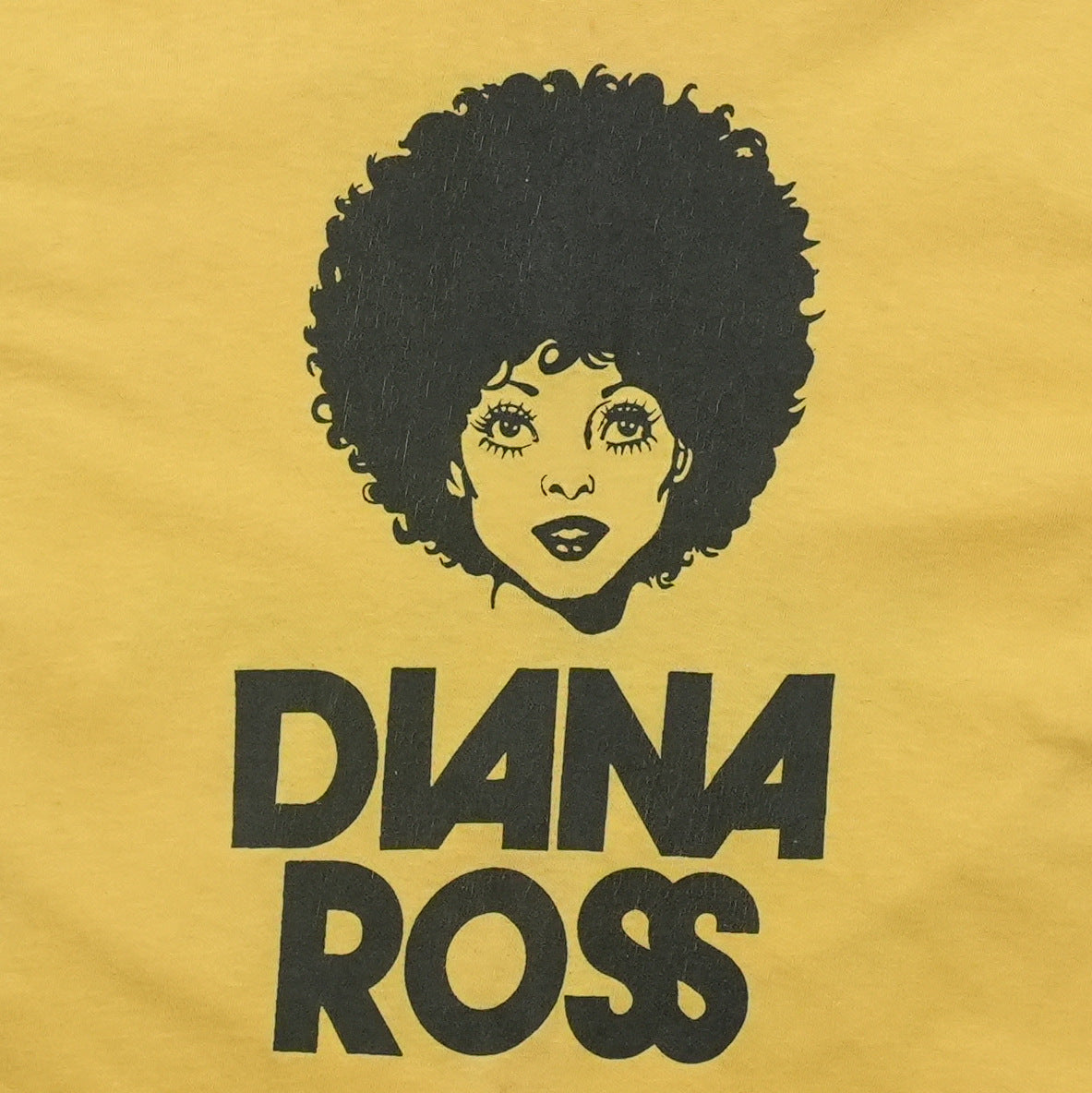 1971 Diana Ross Motown Shirt Detail