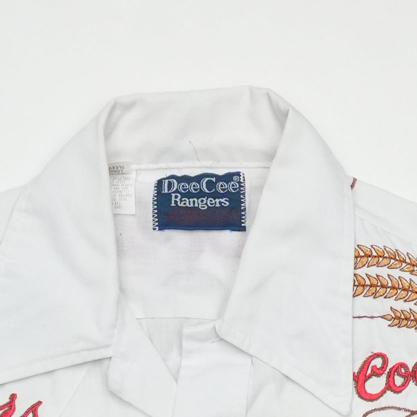 1970s Coors Western Shirt Tag