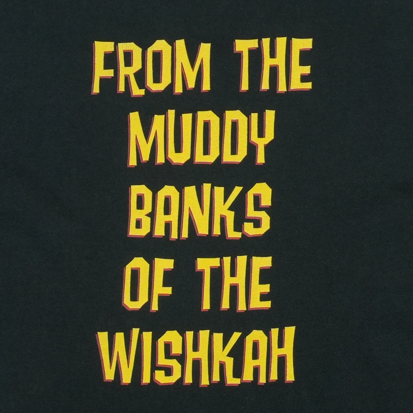 1996 Nirvana From the Muddy Banks of the Wishkah Shirt Detail 3