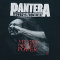 1992 Pantera Vulgar Display of Power Shirt Front Detail 1