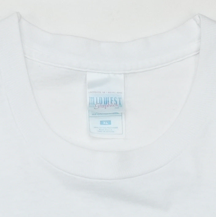 1997 Alpha Epsilon Pi University Of Kansas Grateful Dead Rush Shirt Tag
