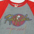 1981 Red Rider Lunatic Fringe Raglan Shirt Detail 3
