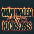 2000s Van Halen VH Kicks Ass Shirt Back Detail 1