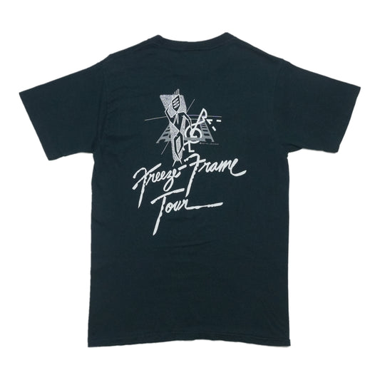 1981 J. Geils Band Freeze Frame Tour Shirt Back