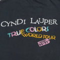 1986 Cyndi Lauper True Colors World Tour Crew Shirt