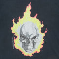 1990s Ghost Rider Marvel Comics Shirt Front Graphic