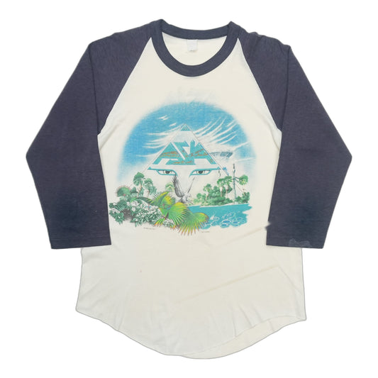 1983 Asia Alpha Invasian Tour Raglan Shirt Front