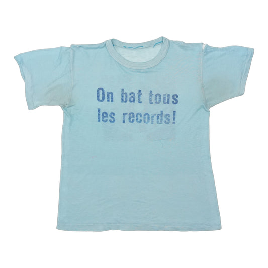 1970s On Bat Tous Les Records Shirt Front
