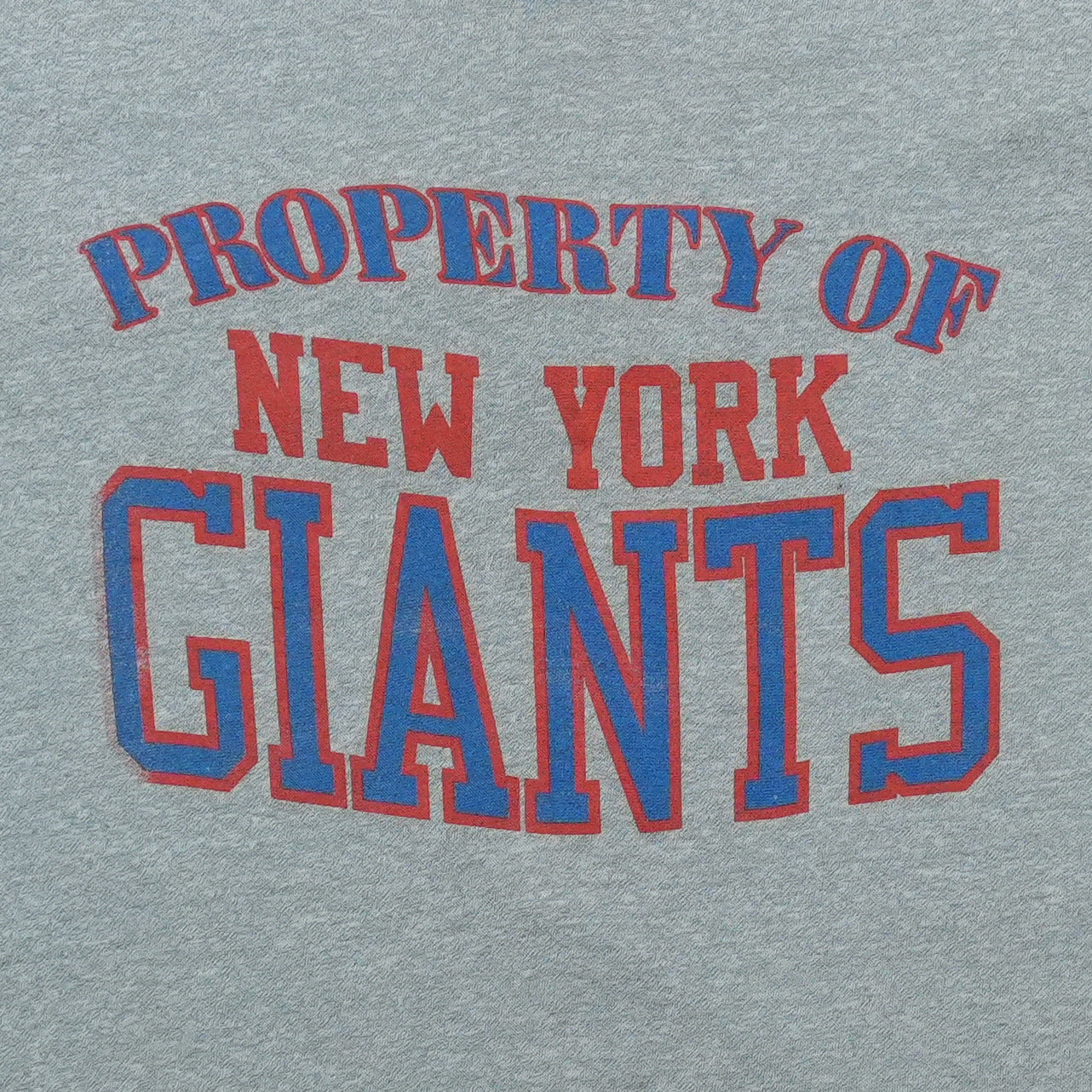 1990s Property of New York Giants Shirt Detail