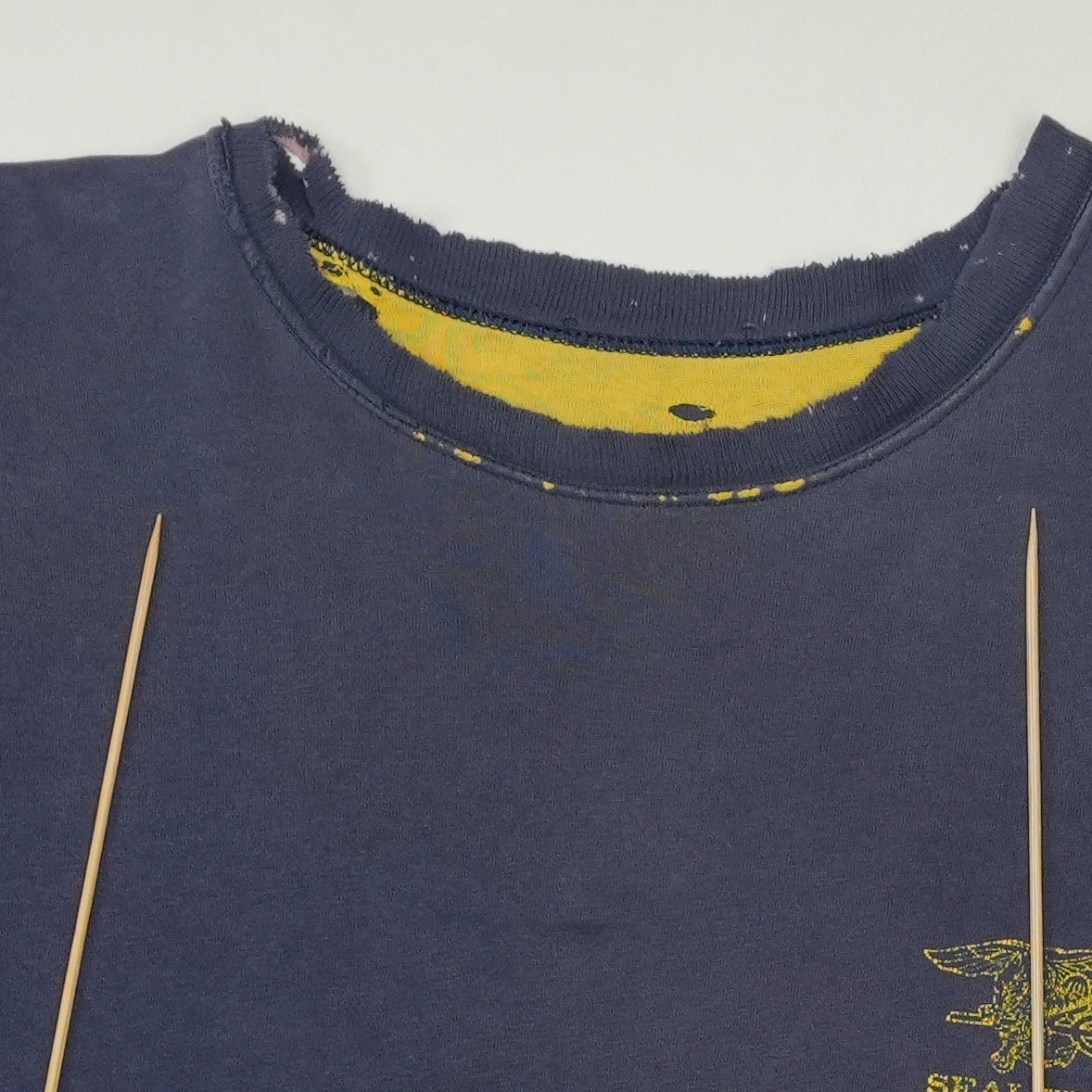 1980s Navy SEAL Team Reversible Shirt Detail 4