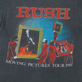 1981 Rush Moving Pictures Tour Shirt Detail 2