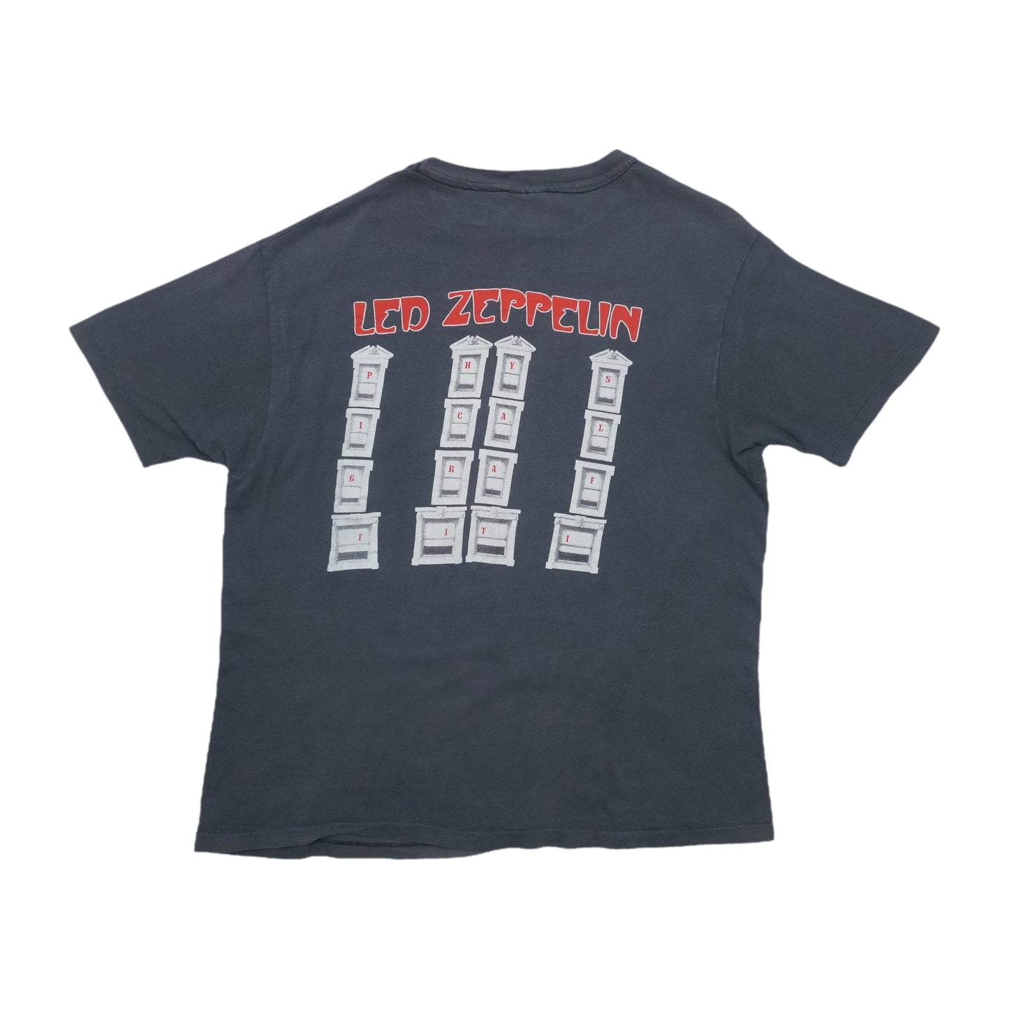 1988 Led Zeppelin Physical Graffiti Shirt Back