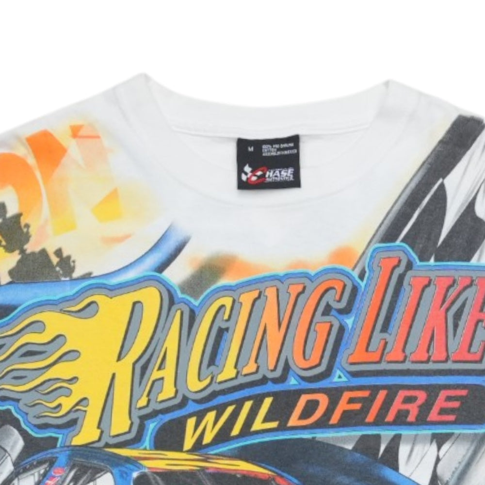 1990s Jeff Gordon Racing Like Wildfire AOP Shirt Tag