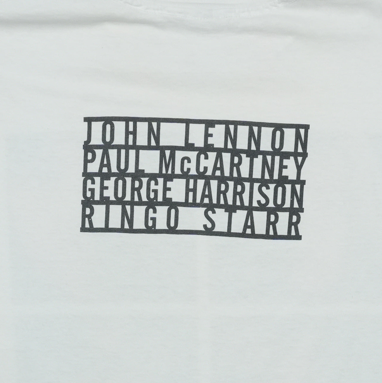 1990s Beatles Let It Be Shirt Back Detail 2
