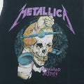 1988 Metallica Damaged Justice Tour Shirt Front Graphic