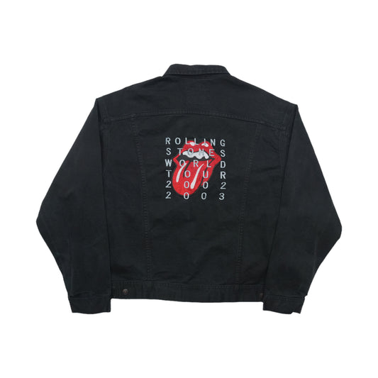 2002 Rolling Stones World Tour Lee Denim Jacket Back