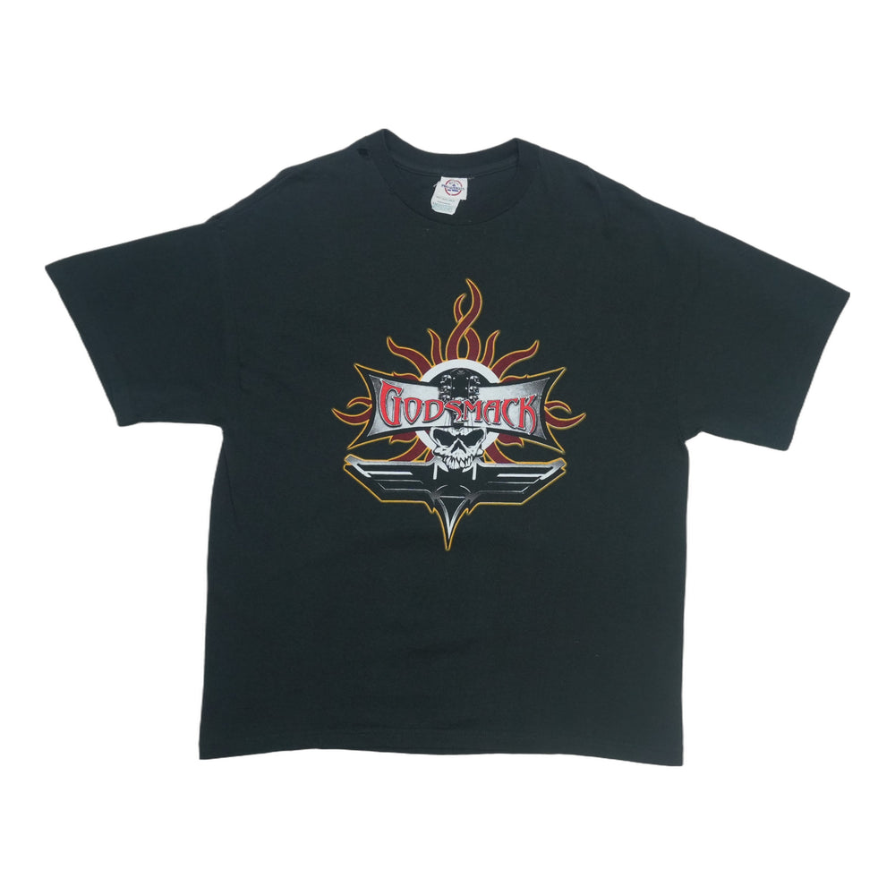 2010 Godsmack & Five Finger Death Punch Tour Shirt Front