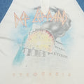 1983 Def Leppard Pyromania Tour Raglan Shirt Detail 2