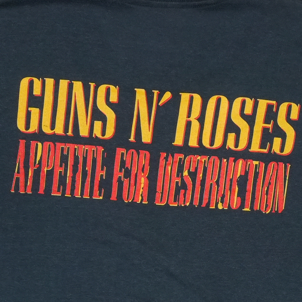 1987 Guns N Roses Appetite for Destruction Shirt