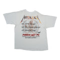 1994 Metallica Live Shit Binge and Purge Shirt Back