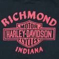1990s Harley Davidson Richmond Indiana Shirt Back Detail 1