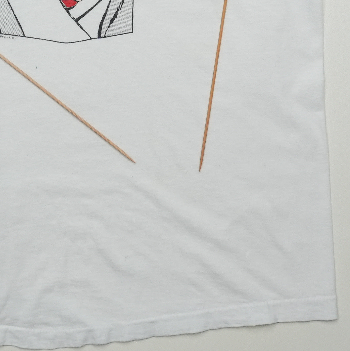1980s I Forgot To Have Children Shirt Detail