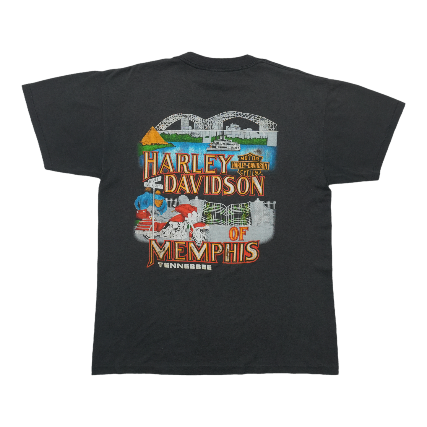 1988 Harley Davidson I Own A Harley 3D Emblem ShirtBack