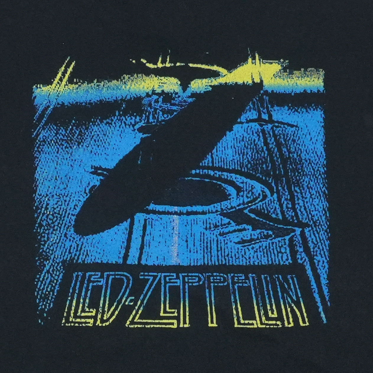 1995 Led Zeppelin Icarus ZOSO Shirt Back Detail 1