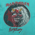 1983 Iron Maiden Purgatory World Piece Tour Sleeveless Shirt Detail