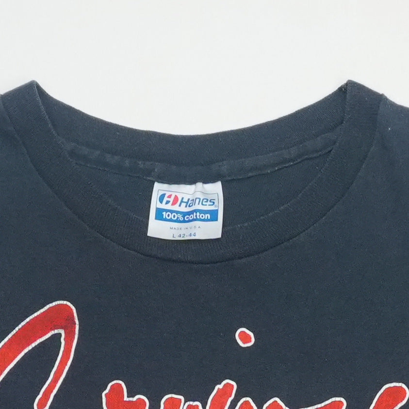 1987 Survivor When Seconds Count Shirt Tag