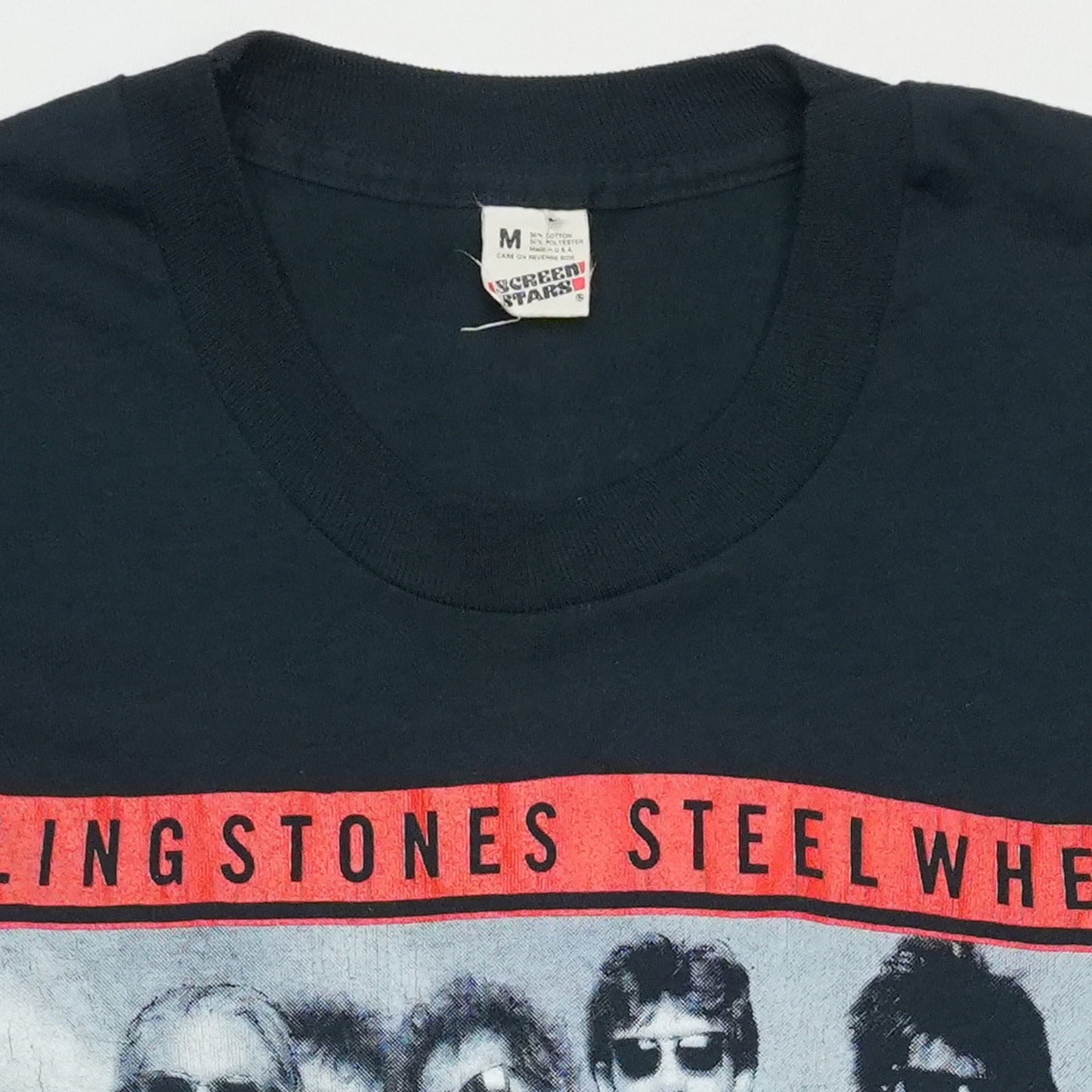 1989 Rolling Stones Steel Wheels Tour Shirt