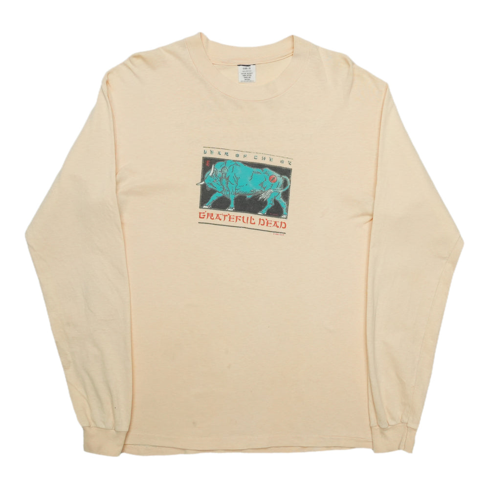 1985 Grateful Dead Henry J. Kaiser Long Sleeve Shirt Front